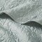 Edge Collections - 60" x 70" - Light Blue - Oversized Quilted Throw Seafoam - 1 Piece